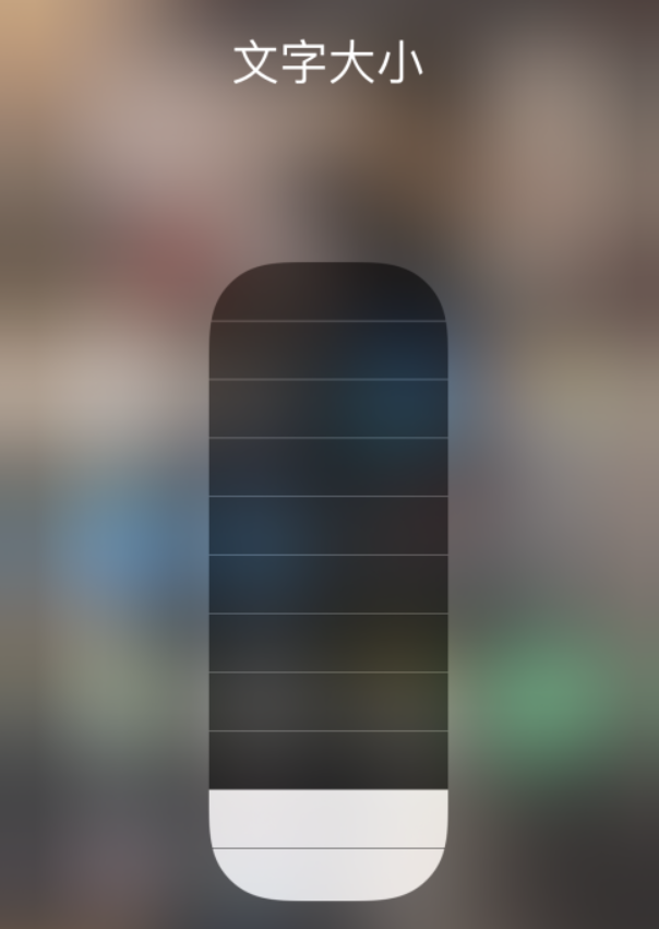 苏州苹果手机维修分享小技巧：在 iPhone 控制中心快速调节字体大小 
